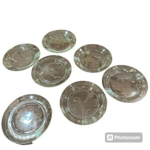 Princess House Glass Salad  Plate